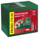 Alkaline dry battery for electric fence devices, 9V / 170 Ah
