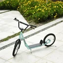 Children's scooter with handbrake