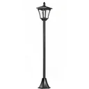 Garden Lantern Solar Lantern 40 Lumen Black H160cm