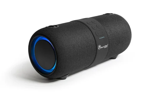 "Portable Bluetooth speaker image"