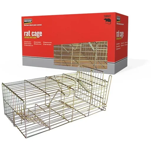 "Pest-Stop Metal Rat Trap - 375 x 185 x 160 mm image"