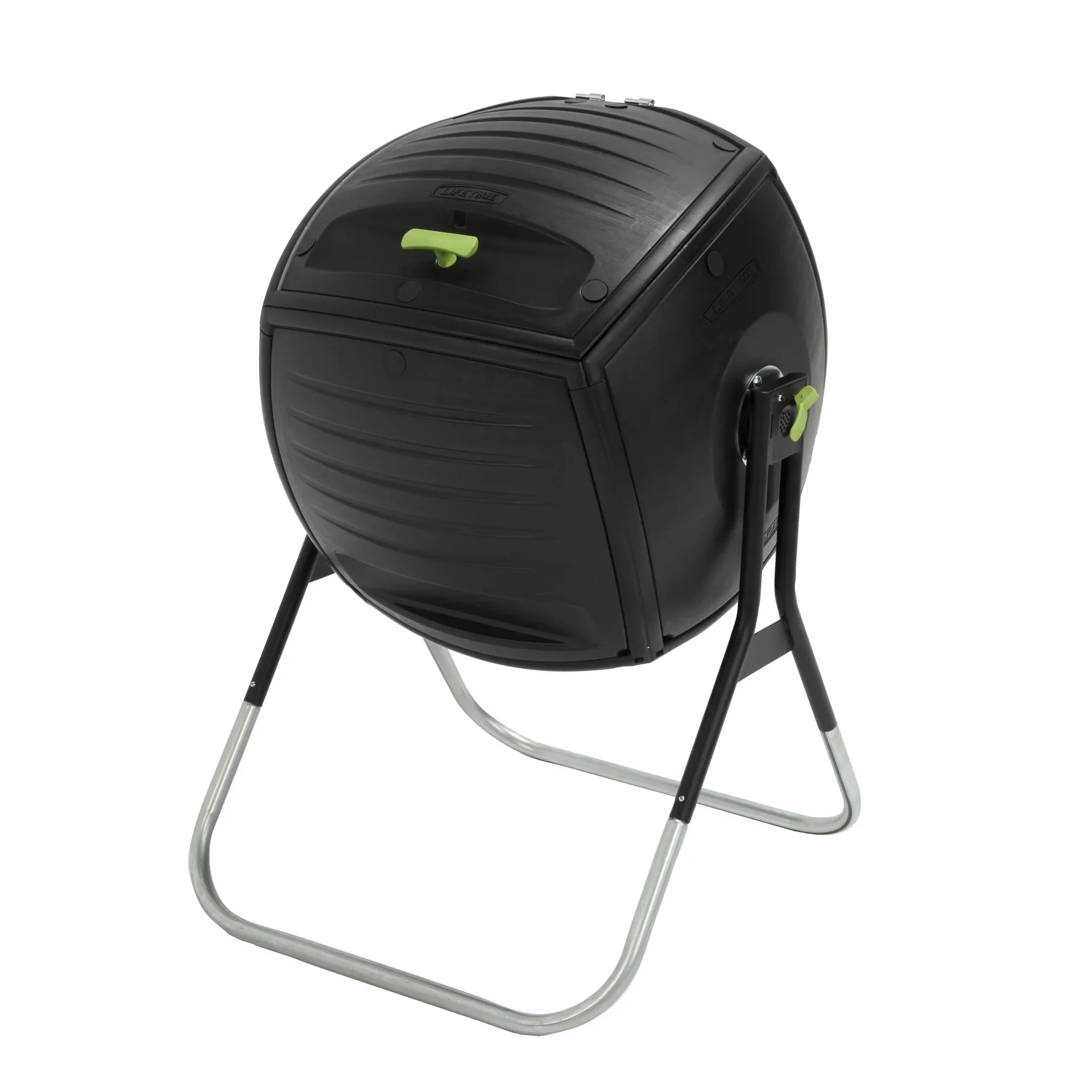 Lifetime Premium Composter 189 L 77×75×112 cm Black – Easily Rotatable Drum