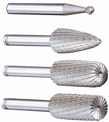 "File set HSS 4 pcs. for rotary milling image"