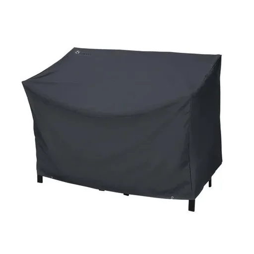 "Cover for 3-seater garden bench, black image"