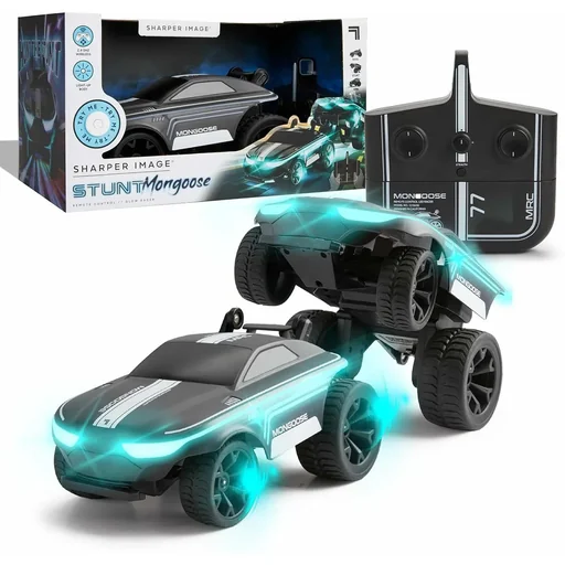 "Sharper Image RC Mongoose Airship Stunt Car - With LED image"