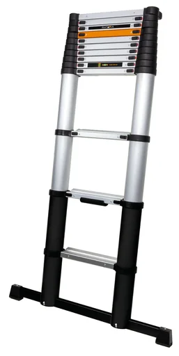 "Professional telescopic ladder 3.81m image"
