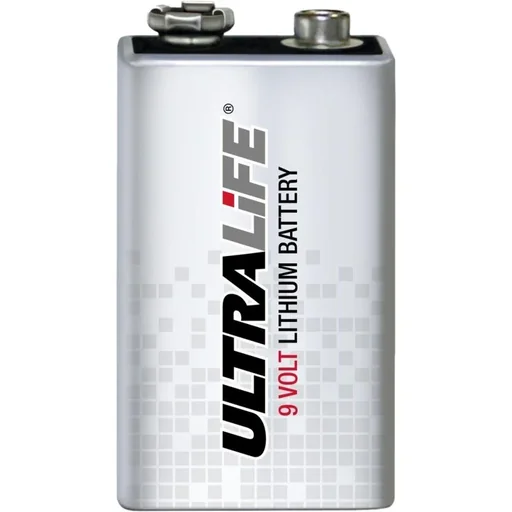 "Lithium 9V block battery - 1 piece image"