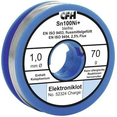 "Electronic solder wire EL 324 image"
