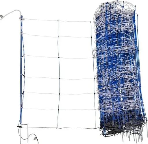"TitanNet PremiumPlus, 50 m blue/white, 90 cm, double-pointed image"