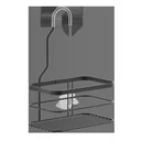 Shower boy small "Origin Lava", black, matte, 20 x 12 x 29 cm