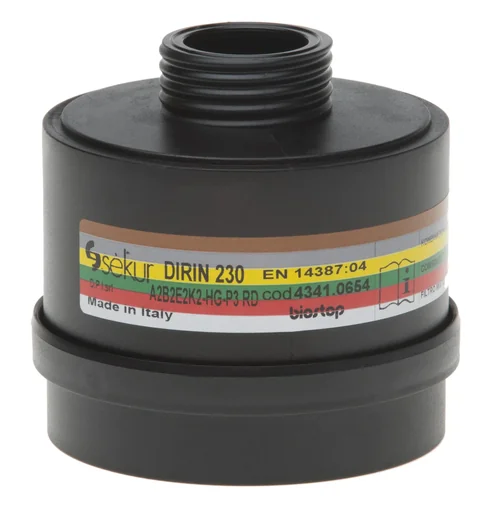 "Multi-range combination filter for respiratory masks DIRIN 230A2E2K2 HG-P3R D image"