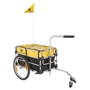 Folding luggage bike trailer "Fold 2 in 1"