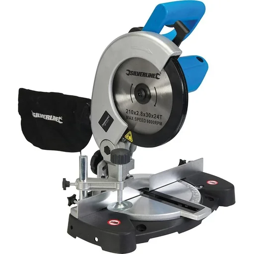 "1400 W combined mitre saw, 210 mm image"