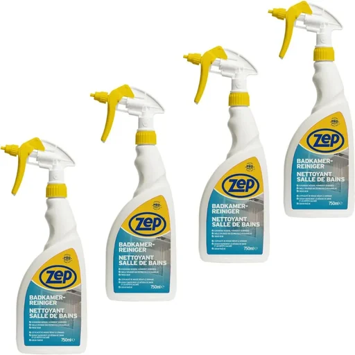 "ZEP Bathroom Cleaner - 750 ml x 4 pieces - Consumer Pack image"