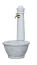 Stone fountain ROMA, light granite