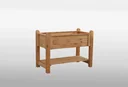 Solid herb bed, honey brown, small