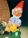 Dwarf with watering can 32 cm
