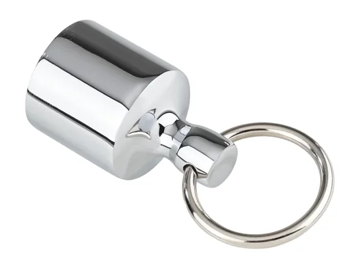 "End cap, chrome-plated, with ring image"