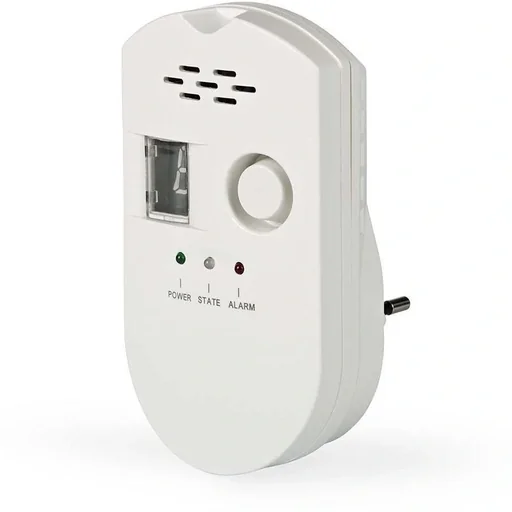 "Nedis Gas Detector - 85 dB - Mains Operation - White image"