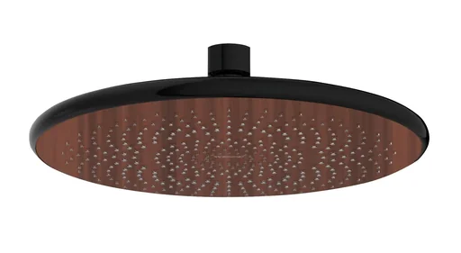 "Watersaving rain shower head Watersaving Wood, Ø 22.5 cm image"
