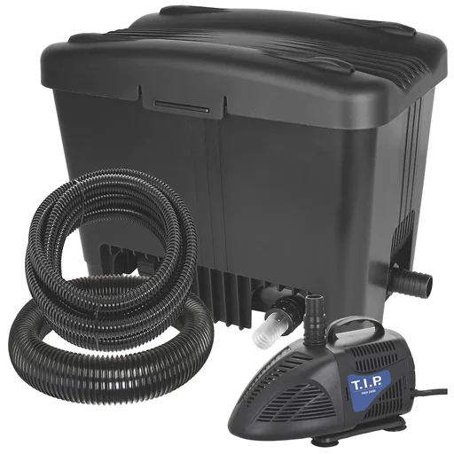"External pond filter plastic "WDF 20000" UV 18 up to 4,000 l/h flow rate image"
