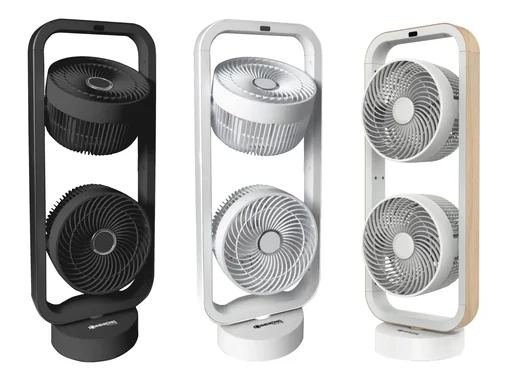 "Pedestal fan Vind 2 black image"