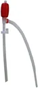 Hand pump for sucking in and transferring water, diesel, etc.
