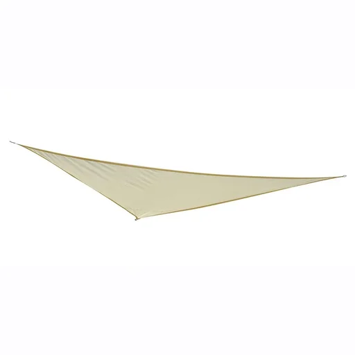 "Sun sail triangles 6x6x6 m polyester - water-repellent cream image"