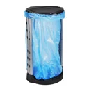 Garbage bag stand with lid