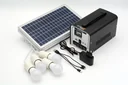 Solar power system set "TX-200", with LED lamps, 18 watts