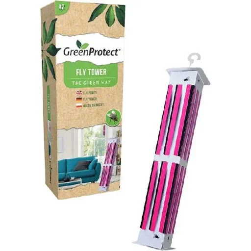 "Green protect fly trap sticky image"
