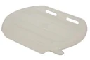 Lid for MilkGuard drinking bucket, white transparent