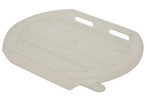 "Lid for MilkGuard drinking bucket, white transparent image"