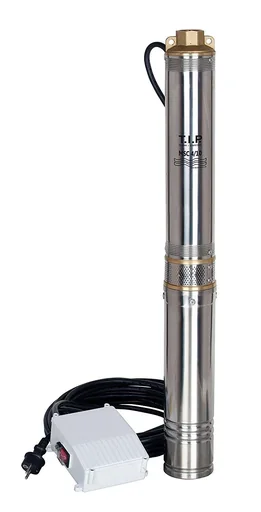 "Deep well pump MSC 4/10, stainless steel, 4 inches, up to 5,500 l/h flow rate, up to 72 m delivery head image"