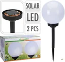 Nampook Solar Garden Lamp Set of 2 - 20cm - Solar Powered