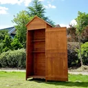 Tool shed for garden tools natural and honey (sent randomly)