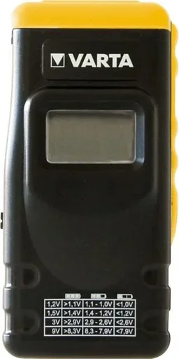 "Battery tester with LCD display image"