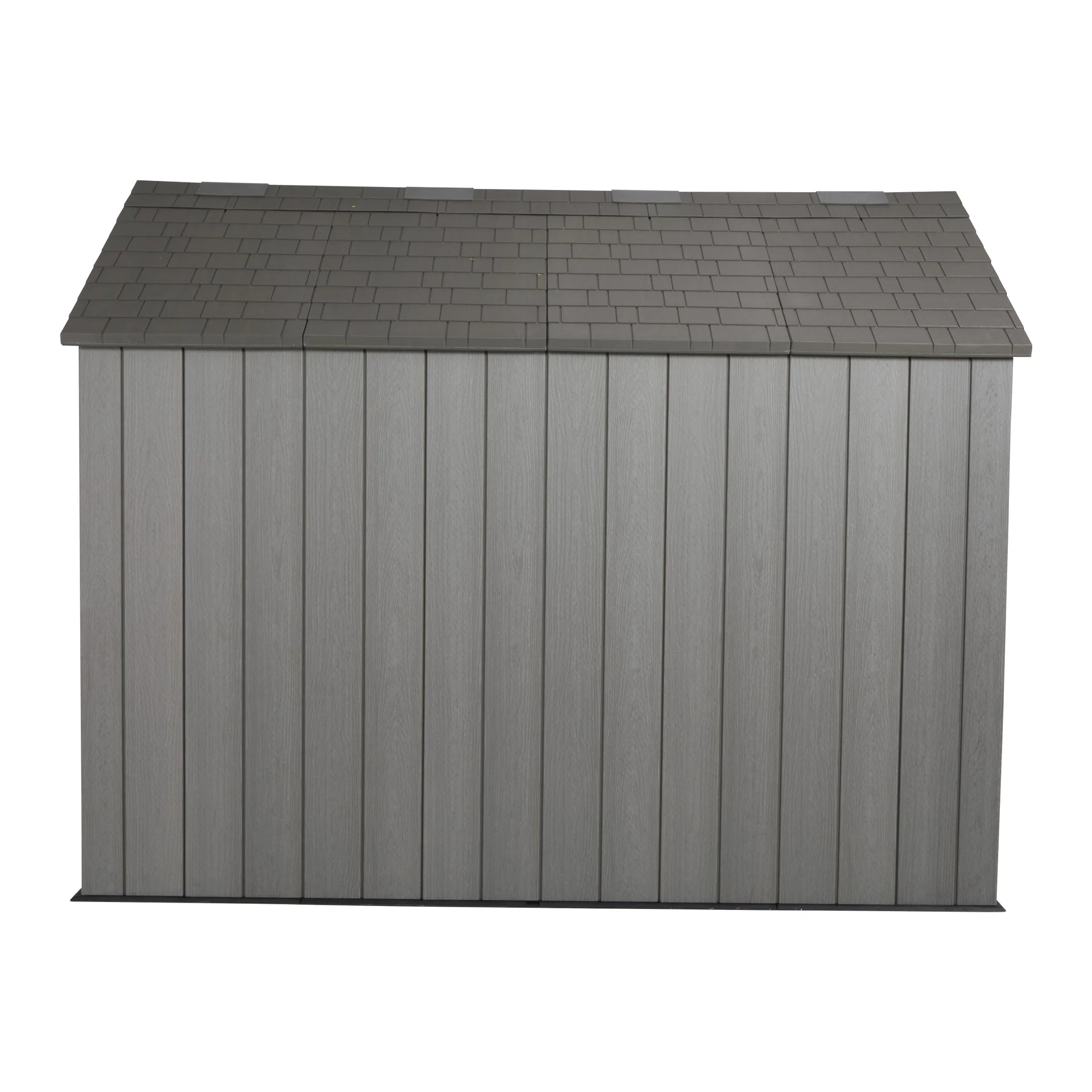 "Plastic tool shed Saturn dark grey, 244 x 305 x 244 cm image"