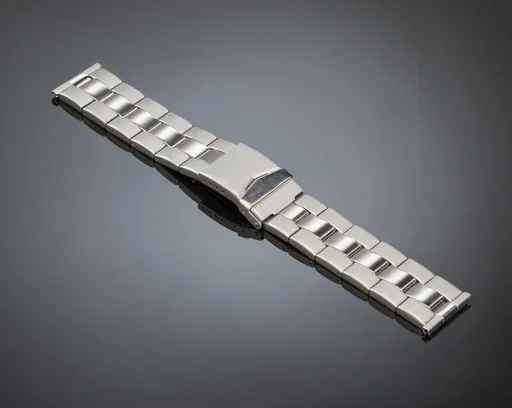 "Watch strap stainless steel matt-partially polished image"