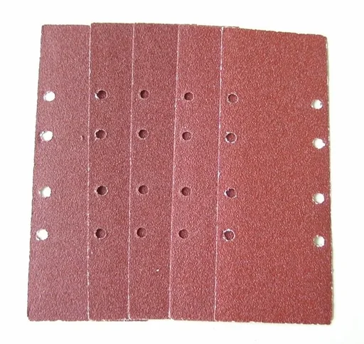 "Sandpaper K80, 90 x 187 mm, 5 pieces image"