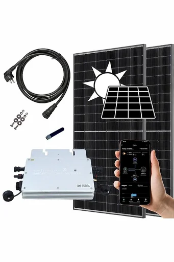 "Premium balcony power system 600 watts, plug-in ready image"