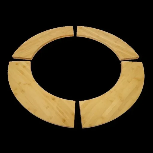"Bandit FirePlace storage board bamboo natural oiled image"