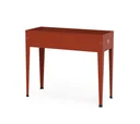 Metal raised bed Urban including base plate 100x40x84 cm Red
