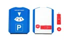 Parking disc with additional benefits 5 in 1
