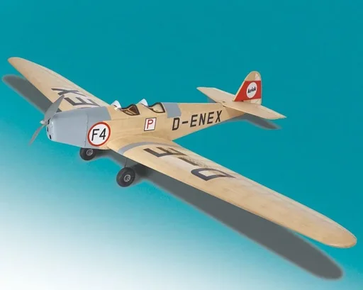 "Klemm L 25d E Lasercut construction kit image"