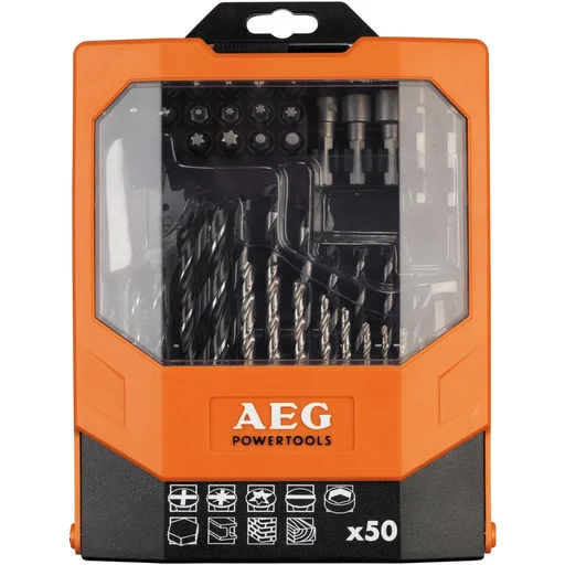 "Multiset drilling and screwing (50 pieces) image"