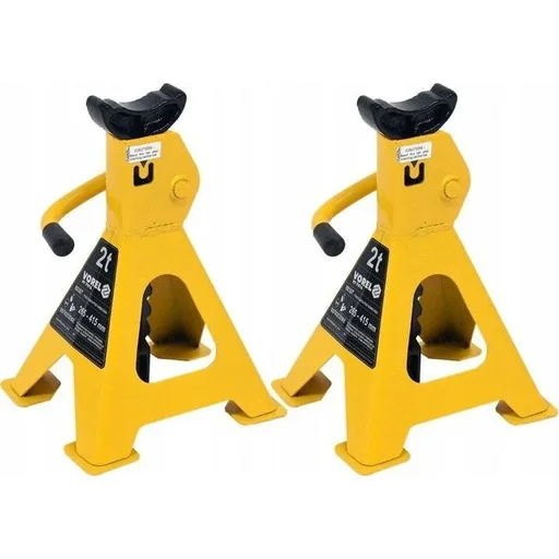 "VOREL axle stands - 2 pieces - capacity 2 tons image"
