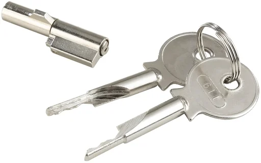 "Keyhole lock image"