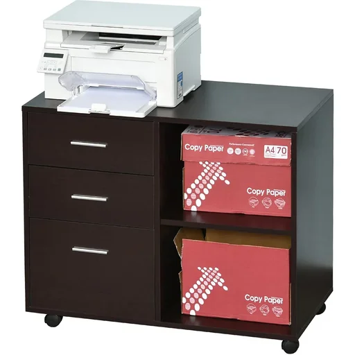 "Filing cabinet with wheels image"