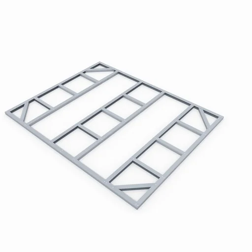 "Foundation floor frame 10x8 for Dream + Tower image"